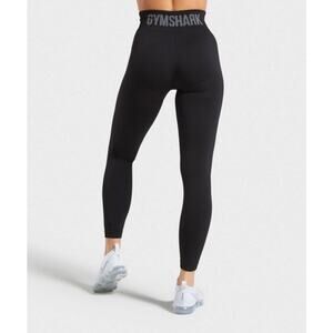 Gymshark Wordmark High Waisted Leggings Black Size Small